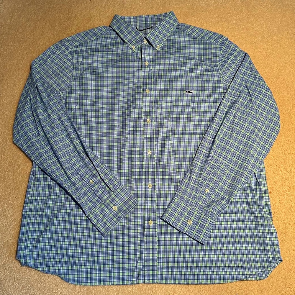 Vineyard Vines Plaid Button Down (OTG Collection)